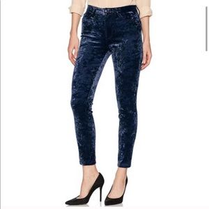 NWT Joe’s Jeans High Rise Skinny Velvet Pants 24
